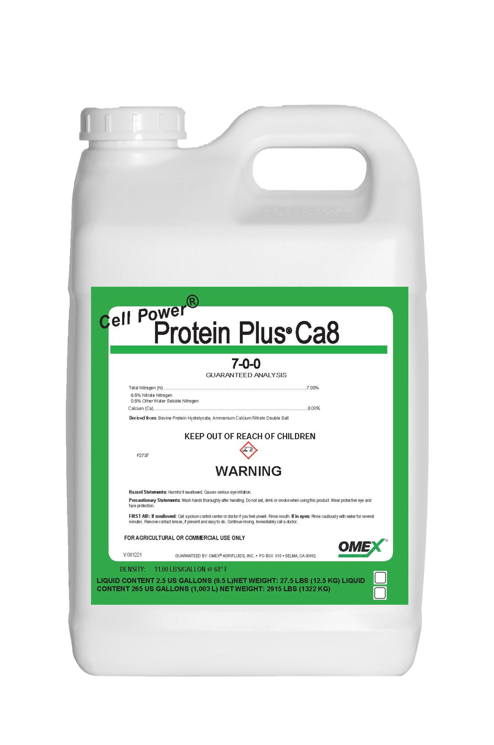 CELL POWER® Protein Plus® Ca8 7-0-0
