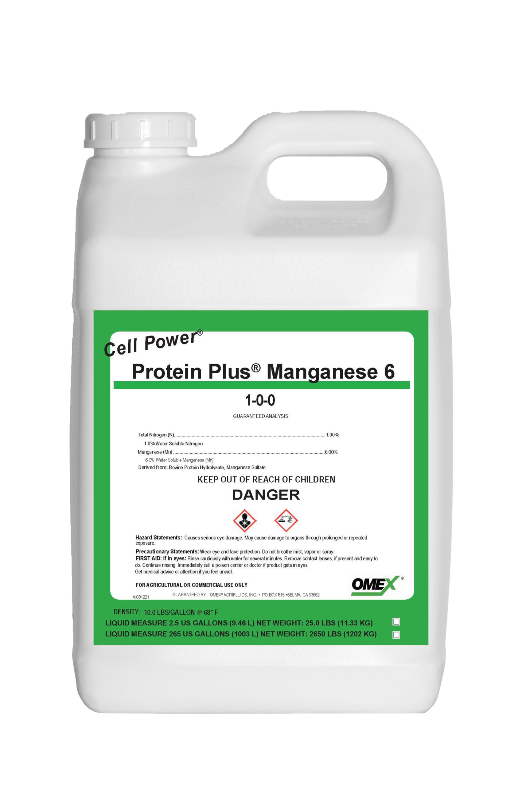 CELL POWER® Protein Plus® Manganese 6%