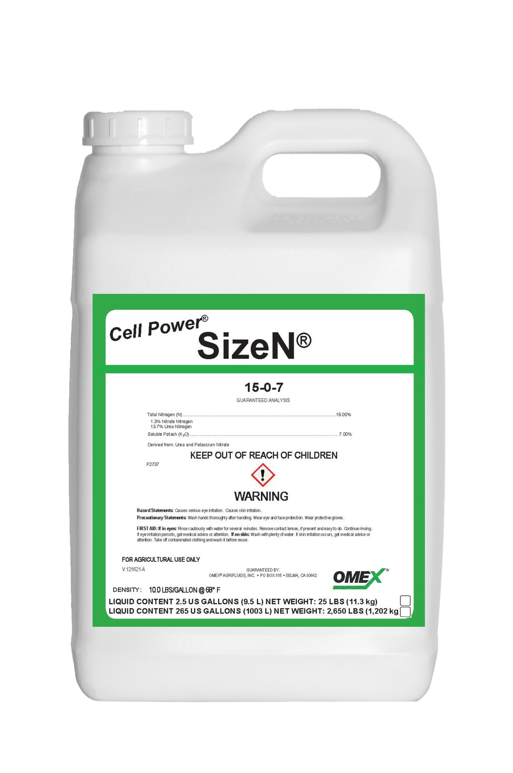 CELL POWER® SizeN® 15-0-7